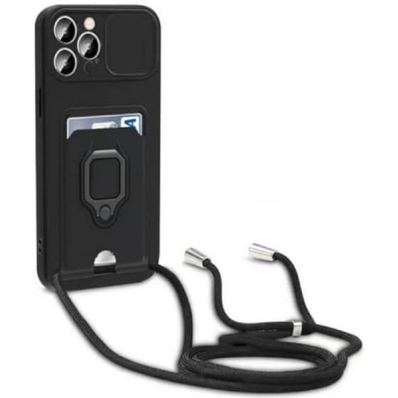 Θήκη Apple iPhone 12 Pro Max - Bodycell Multifunction - Μαύρο image 1