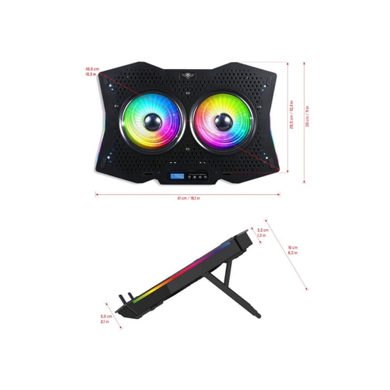 Βάση Laptop Spirit of Gamer AirBlade 1000 RGB image 4