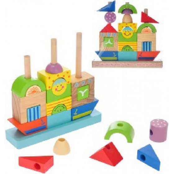 Ξύλινο Παζλ Καραβάκι image 0