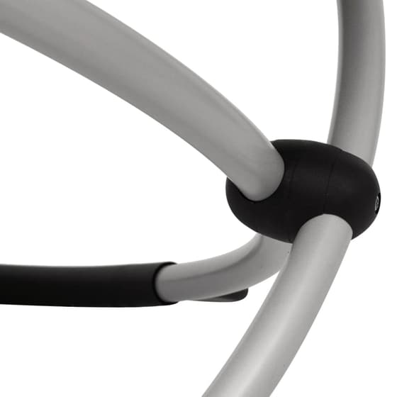 Ξαπλώστρα Παραλίας/Κήπου VidaXL σε Γεωμετρικό Σχήμα Ατσάλινη με Προσκέφαλο  144x74x85 cm - Κρεμ image 5