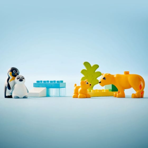 LEGO® Duplo Wild Animal Families: Penguins & Lions (10442) image 8