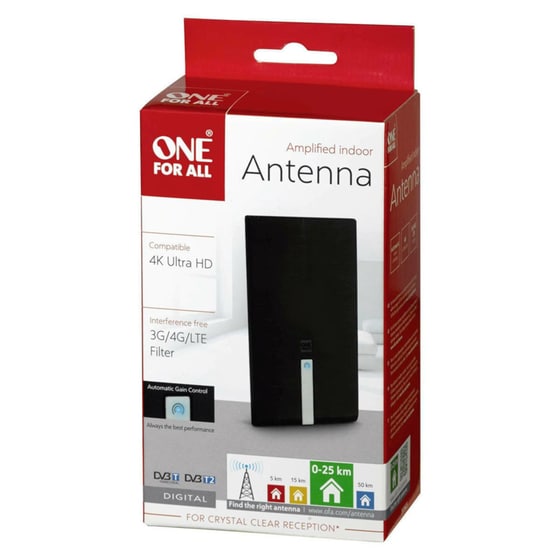 Εσωτερική Κεραία One for All SV 9425 - Μαύρο image 1