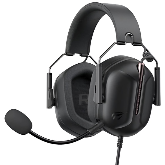 Ακουστικά Κεφαλής Gaming Havit H2033d - Μαύρα image 0