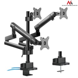 Βάση Στήριξης Monitor Maclean Mc-811 17" - 27" έως 20 kg