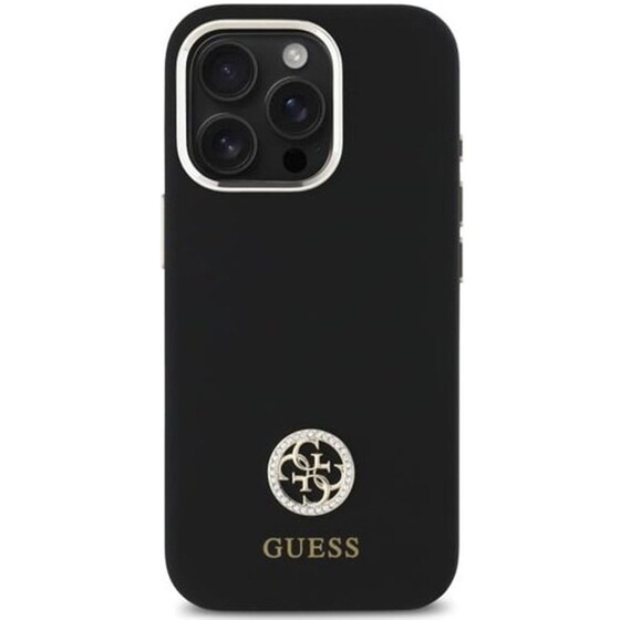 Θήκη Apple Iphone 16 Pro Max - Guess  Strass - Μαύρο image 1