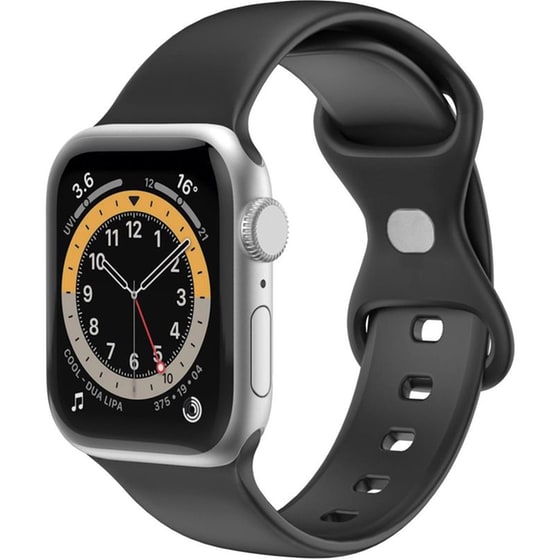 Λουράκι Celly Silicone Band για Apple Watch 42/44/45mm - Black image 0