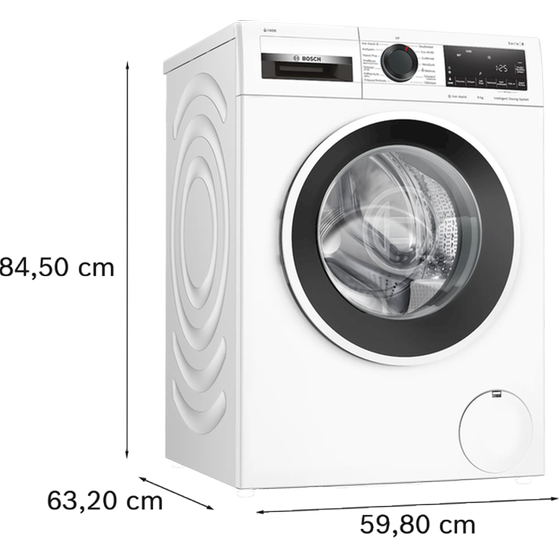 BOSCH WGG244FGGR 9 kg 1.400 Στροφές με ActiveWater Plus Λευκό Πλυντήριο Ρούχων image 8