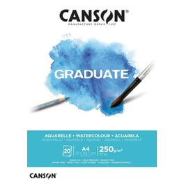Μπλοκ Canson Graduate Watercolour Α4 250gr