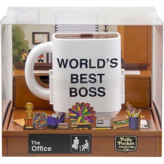 Συλλεκτική Κούπα Polly Pocket x The Office World's Best Boss (JCC19) image 0