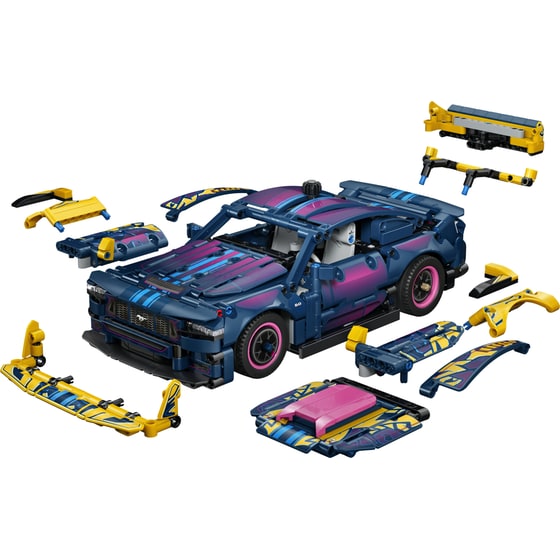LEGO® Technic Γκαράζ Προσαρμογής Αυτοκίνητο Ford Mustang GT (42236) image 1