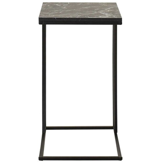 Τραπεζάκι Σαλονιού Spitishop από MDF 50x35x62cm - Μαύρο image 1