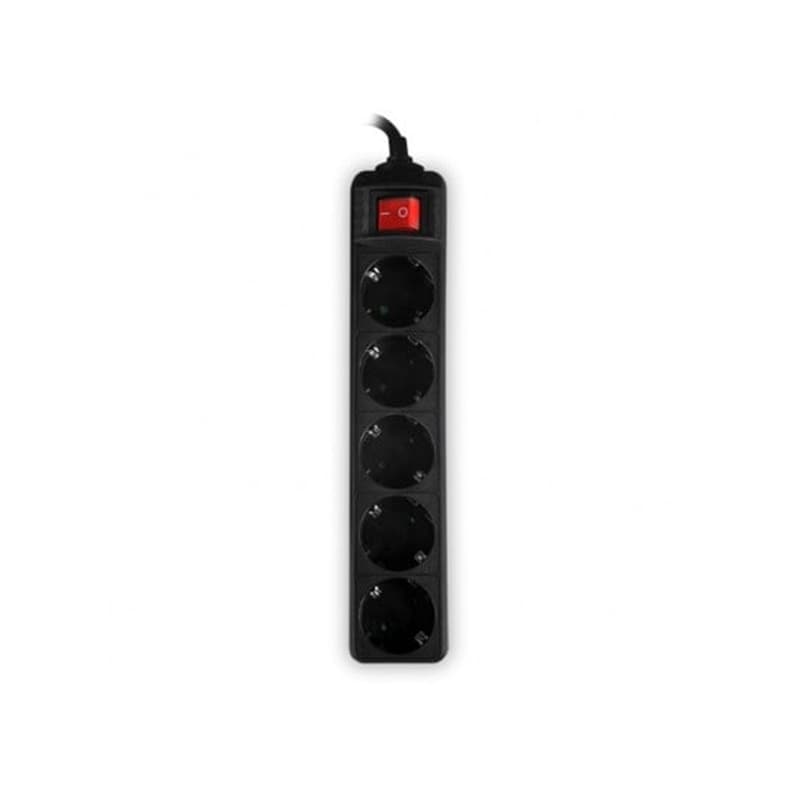 SONORA Πολύπριζο Sonora PSB501 5 Θέσεων 3m - Μαύρο