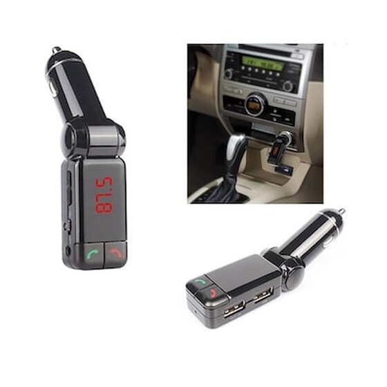 Συσκευή Bluetooth Usb/sd Mp3 Player Fm Transmitter Και Φορτιστής Αυτοκινήτου Hoppline Hop1000767 image 5