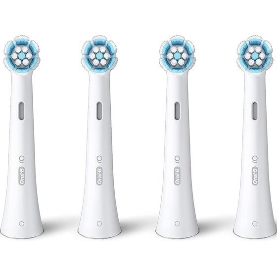 Ανταλλακτικές Κεφαλές ORAL-B iO GENTLE CARE 4 Τμχ για Ηλεκτρική Οδοντόβουρτσα Λευκό image 1