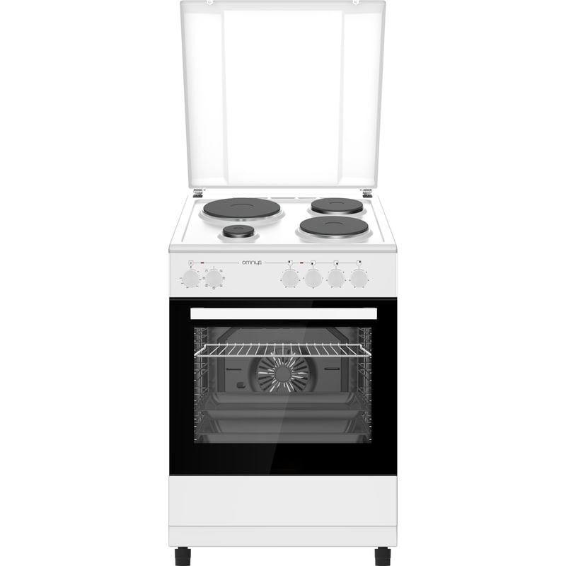 OMNYS EH6807RW 80 Lt Λευκό Ηλεκτρική Κουζίνα Εμαγιέ