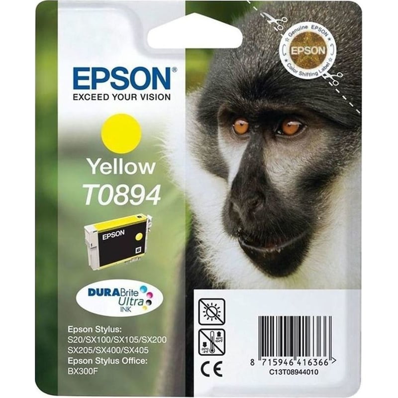Epson C13T08944020 Κίτρινο Μελάνι Εκτυπωτή