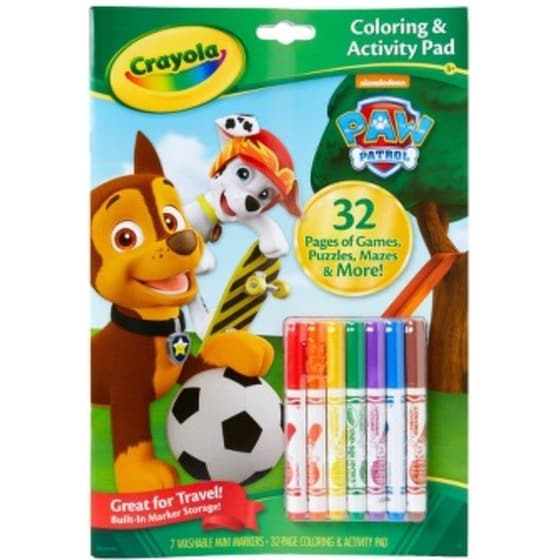 Paw Patrol - Βιβλίο ζωγραφικής και αυτοκόλλητα image 0