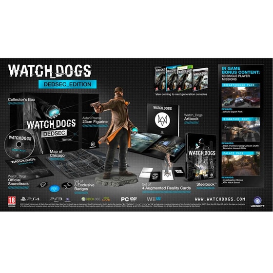 Watch Dogs - DedSec Edition - PS3 Game image 1