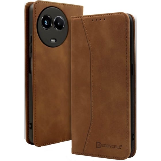 Θήκη Realme 11 5G - Bodycell  Book Case - Brown image 0