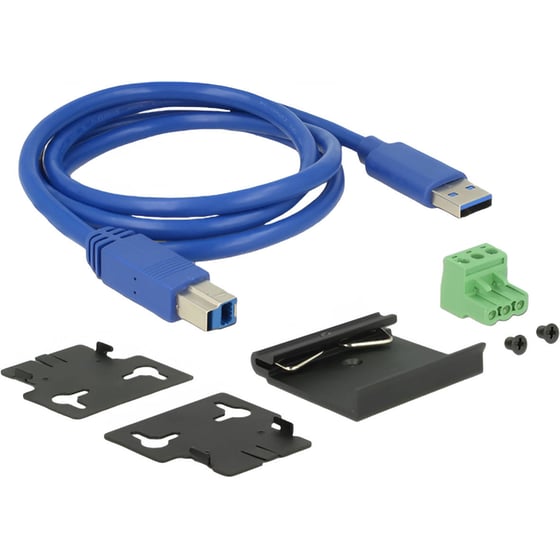 DeLock 63309 USB Hub 4-Port USB 3.0 συμβατό με USB-A image 2