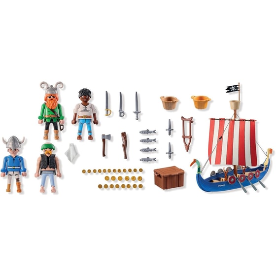 Playmobil Asterix Το Πλοίο Των Πειρατών (71888) image 2