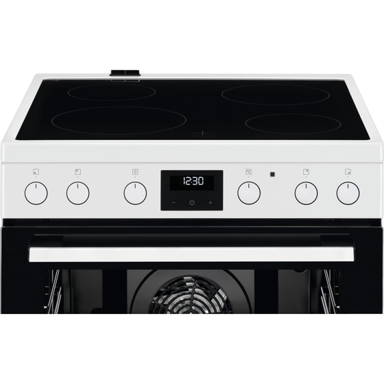 ELECTROLUX LKR64020MW SurroundCook 73 Lt Inox Ηλεκτρική Κουζίνα Κεραμική image 2