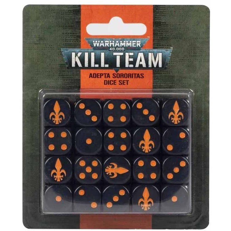 GAMES WORKSHOP Kill Team: Adepta Sororitas Dice Set Warhammer 40k GAMES WORKSHOP