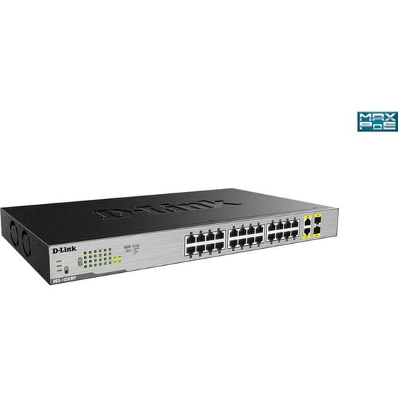D-Link DGS-1026MP Network Switch Unmanaged Gigabit Ethernet (1000 Mbps) 26-Port PoE Support image 2