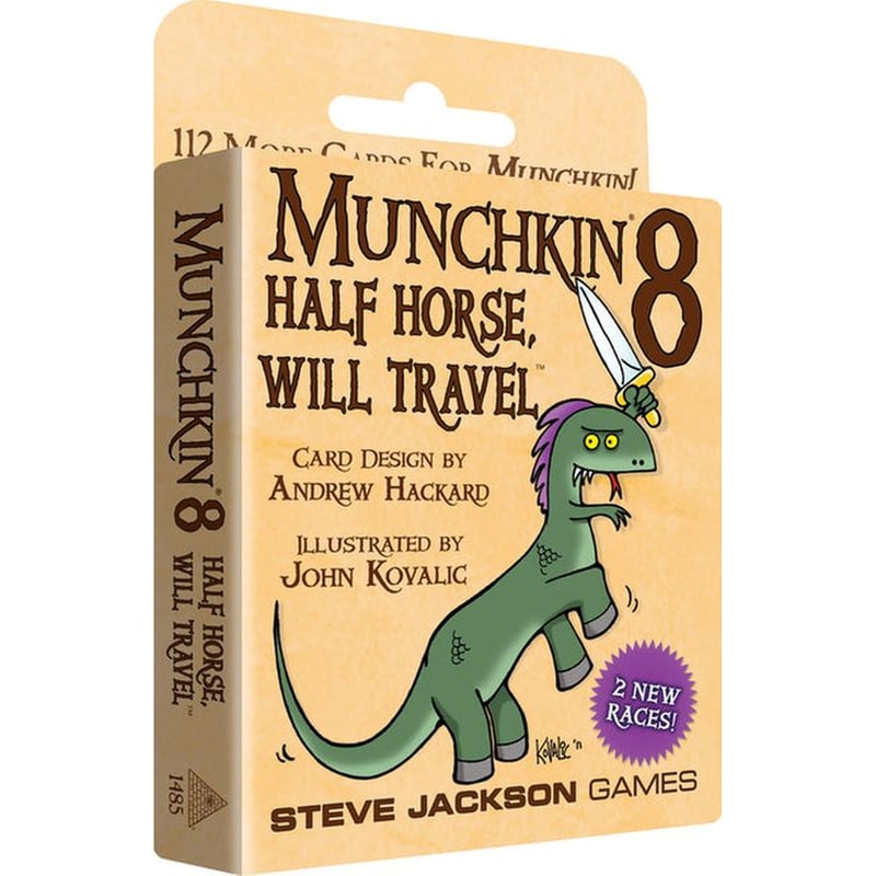 STEVE JACKSON GAMES Munchkin 8: Half Horse, Will Travel Επέκταση Επιτραπέζιου