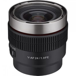 Samyang Full Frame Φωτογραφικός Φακός Cine V-af Wide Angle Για Sony Fe Mount Black (σε 3 Άτοκες Ή 4 Εώς 36 Δόσεις)
