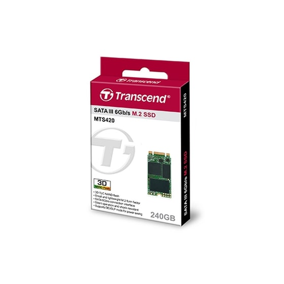 Εσωτερικός Σκληρός Δίσκος SSD Transcend Mts420 240GB M.2 Sata Iii 3d Tlc image 1