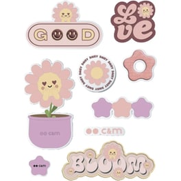 Case&Me Bijoux Stickers Σετ με αυτοκόλλητα - Flower