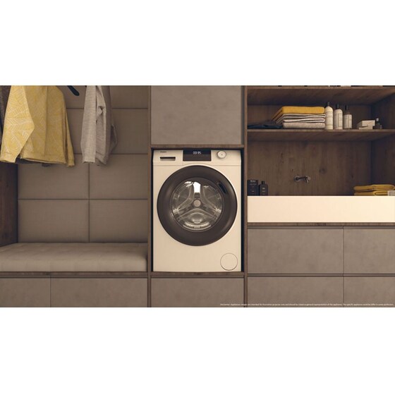 HAIER HW90-BP14929A-S 9 kg 1.400 Στροφές Λευκό Πλυντήριο Ρούχων image 6
