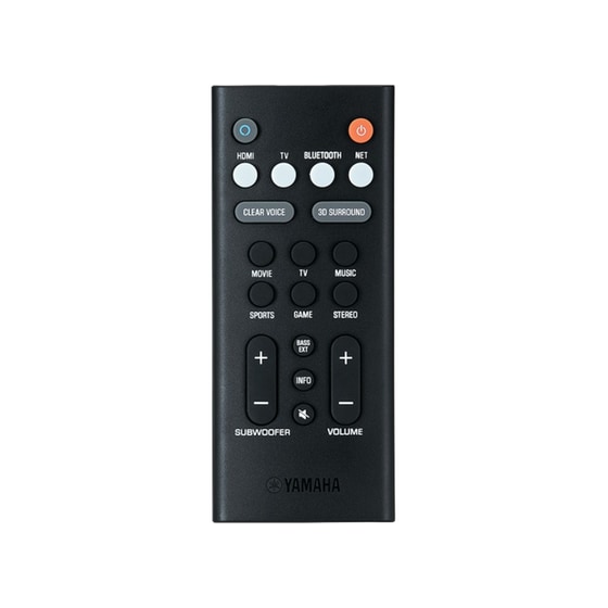Yamaha YAS-109 Soundbar 120W 2.0 - Μαύρο image 4