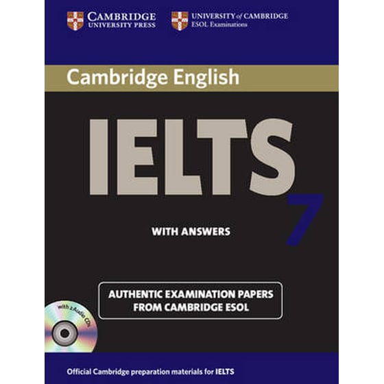Cambridge IELTS 7 Self-study Pack (Student's Book with Answers and Audio CDs (2)) Cambridge IELTS 7 Self-study Pack (Student's Book with Answers and Audio CDs (2))- Examination Papers from University of Cambridge ESOL Examinations image 0