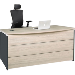Γραφείο 24Mall Avanzata 180x80x75cm Elm Sky Grey