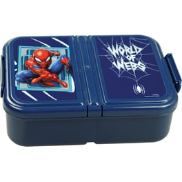 Φαγητοδοχείο 3 Χώρων Gim Spiderman 900 ml