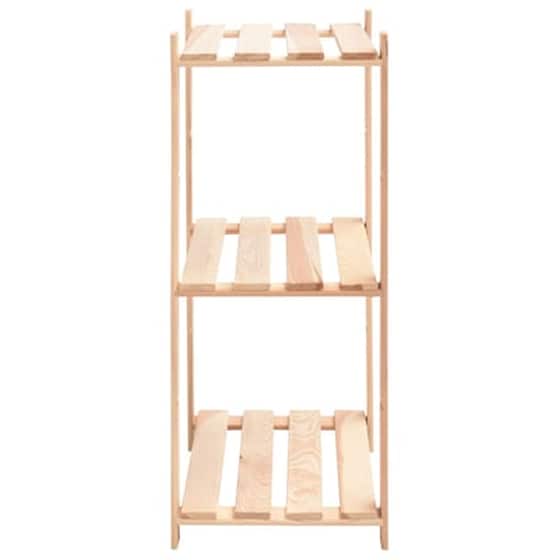 Vidaxl Ραφιέρες 3 Επιπέδων 2 Τεμ 150 Κ. 60x38x90 Εκ. Μασίφ Ξύλο Πεύκου image 5