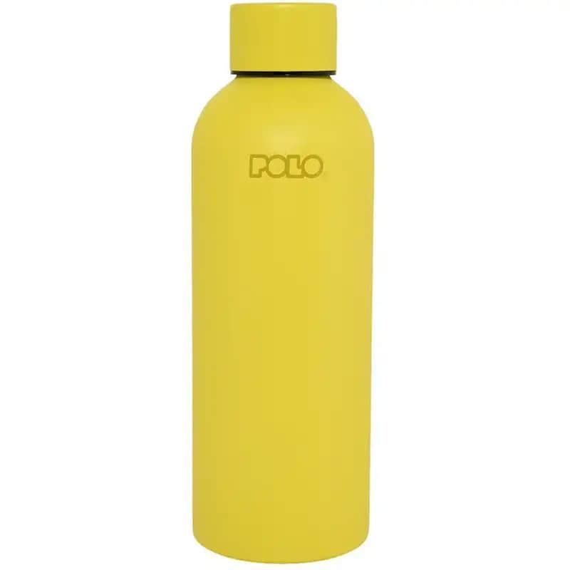 Μπουκάλι Θερμός Polo Κίτρινο 500 ml
