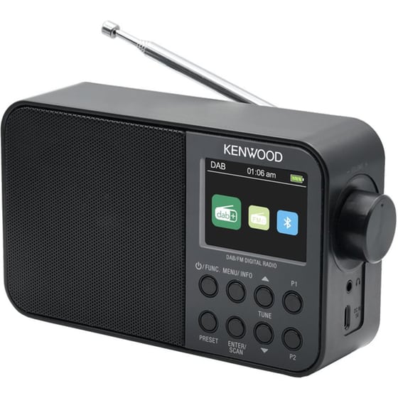 Φορητό Radio Kenwood CR-M30DAB - Μαύρο image 2