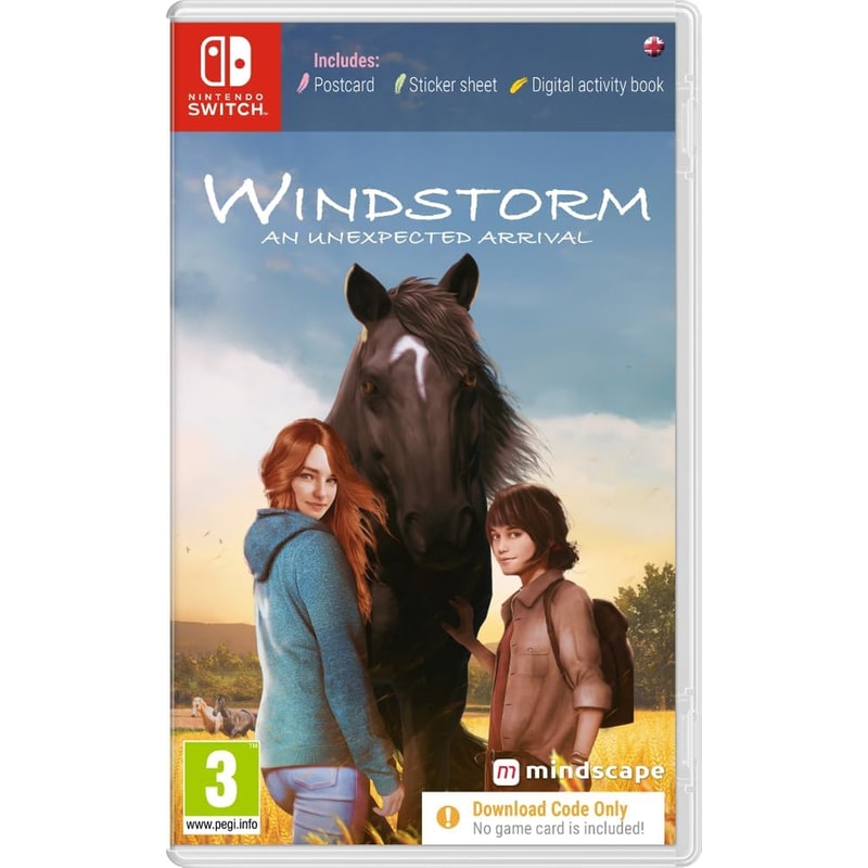 MINDSCAPE Windstorm: An Unexpected Arrival (Code in a Box) - Nintendo Switch