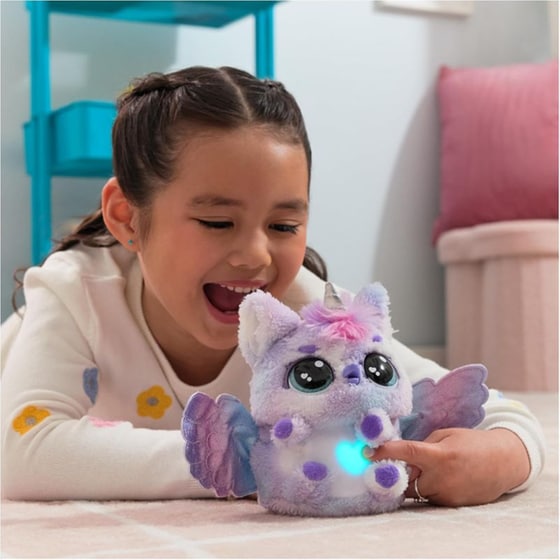 Παιχνιδολαμπάδα Spin Master Hatchimals: Alive Mystery Hatch - Pufficorn (2 Σχέδια) - Τυχαία Επιλογή image 8