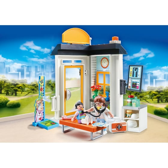 PLAYMOBIL® City Life Starter Pack Παιδιατρείο (70818) image 4