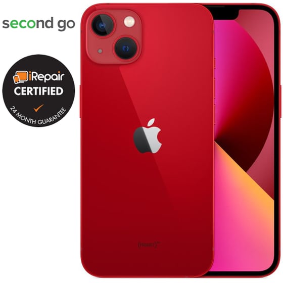 Μεταχειρισμένο Apple iPhone 13 128GB Product Red second go Certified by iRepair image 1