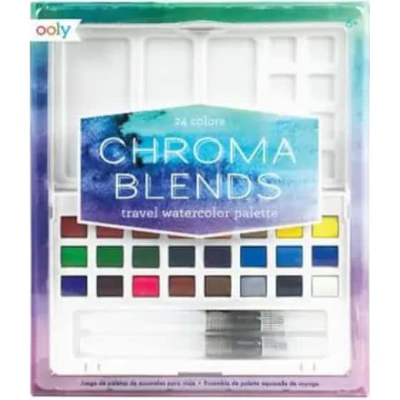 Χρώματα Νερομπογιές Ooly Παλέτα Με 2 Πινέλα image 0