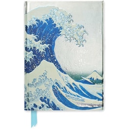 Σημειωματάριο Flame Tree Hokusai The Great Wave