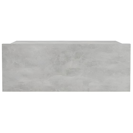 Κομοδίνο Vidaxl Κρεμαστό Από Μοριοσανίδα 40x30x15 cm - Γκρι Σκυροδέματος image 1