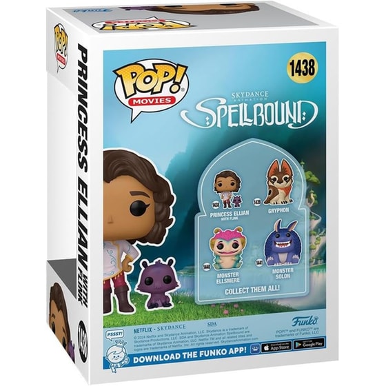 Funko Pop! Movies - Spellbound - Princess Ellian with Flink #1438 image 1