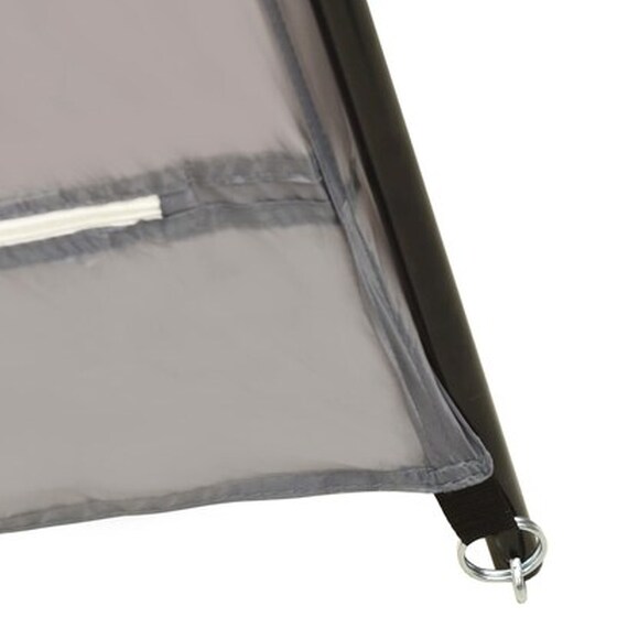 Vidaxl Σκίαστρο Πισίνας Γκρι 660 X 580 X 250 Εκ. Υφασμάτινο image 4