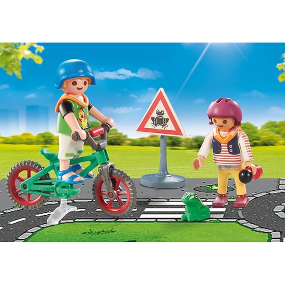 PLAYMOBIL® City Life Μάθημα Κυκλοφοριακής Αγωγής (71332) image 1